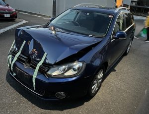 横浜市青葉区　ゴルフ　ヴァリアント　廃車