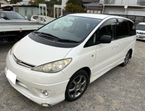 エスティマ　茨城県取手市　廃車