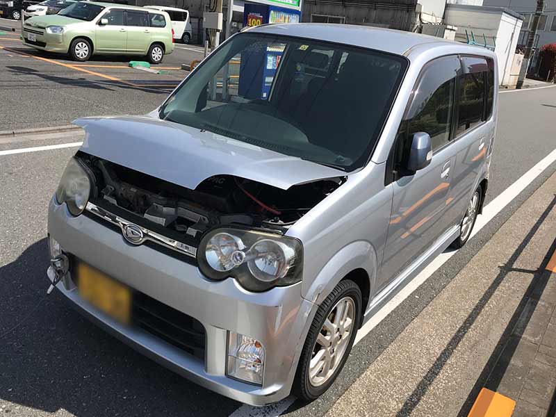 ダイハツ ムーヴ【平成18年式】の廃車買取事例｜廃車・事故車の買取は