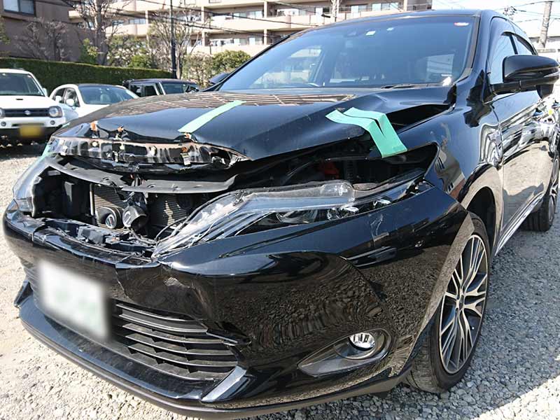 トヨタ ハリアーハイブリッド【平成26年式】の廃車買取事例｜廃車 